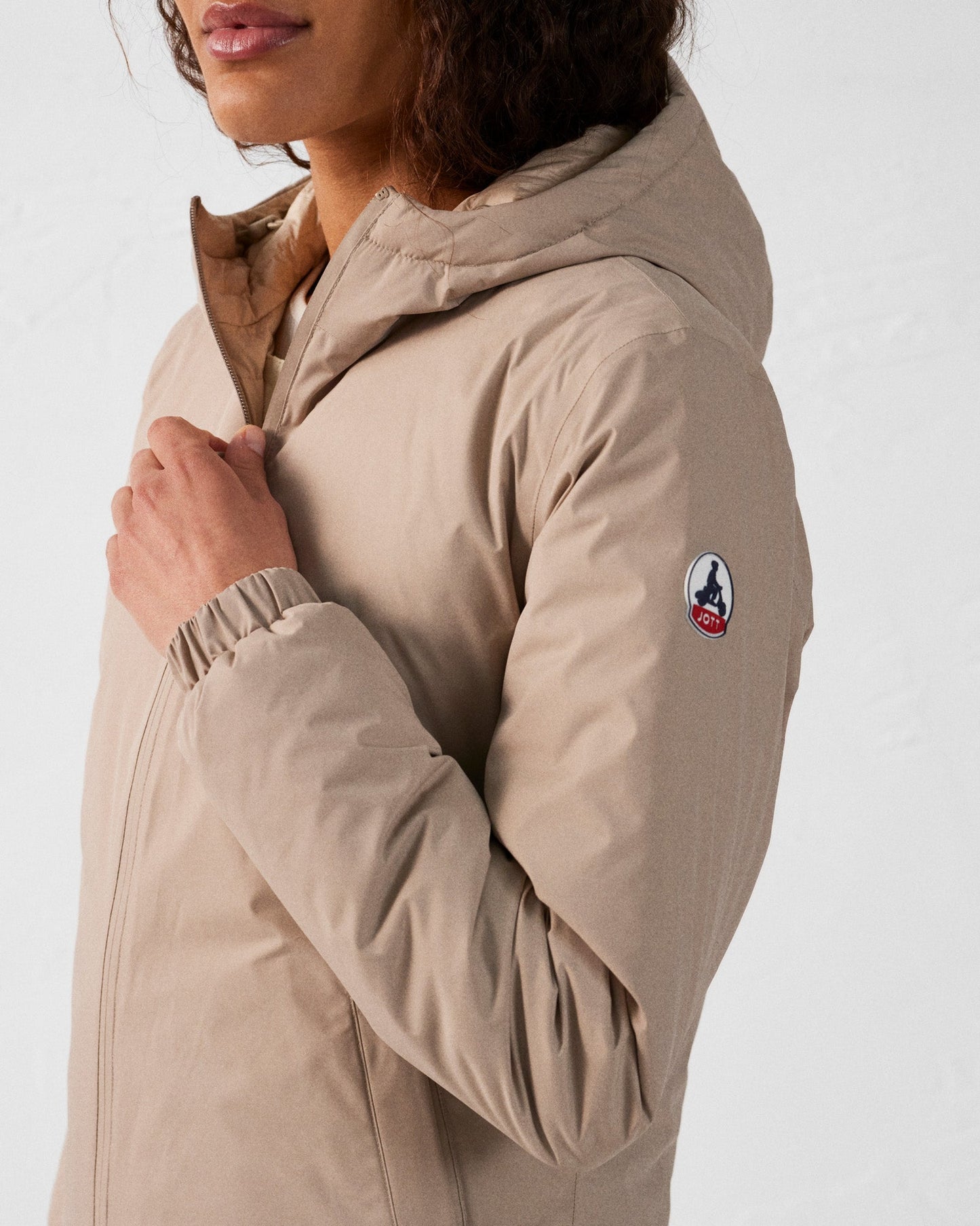 Doudoune réversible à capuche Ultralight Beige/Sable Bangkok 2.0