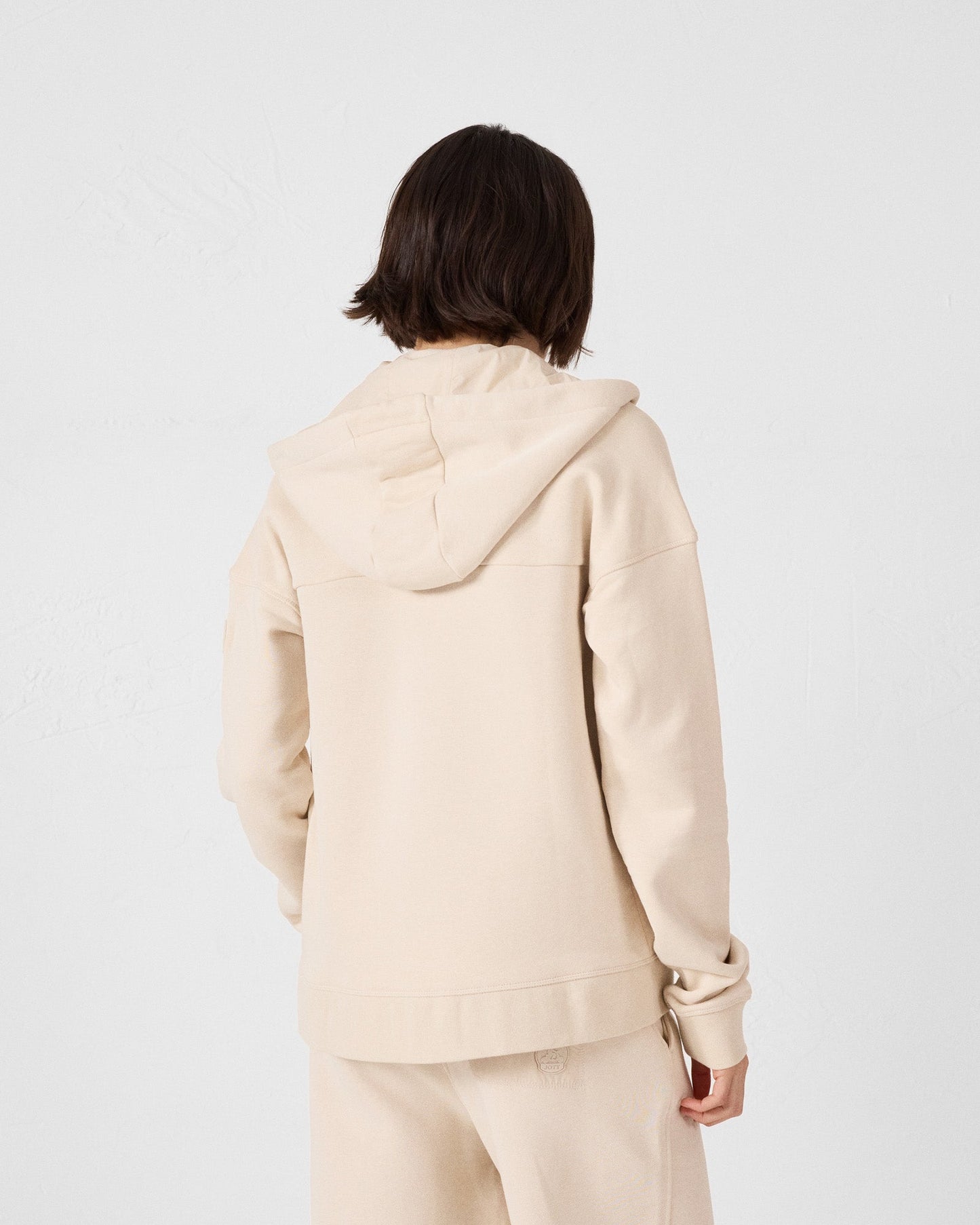 Veste zippée en molleton Sable Leda