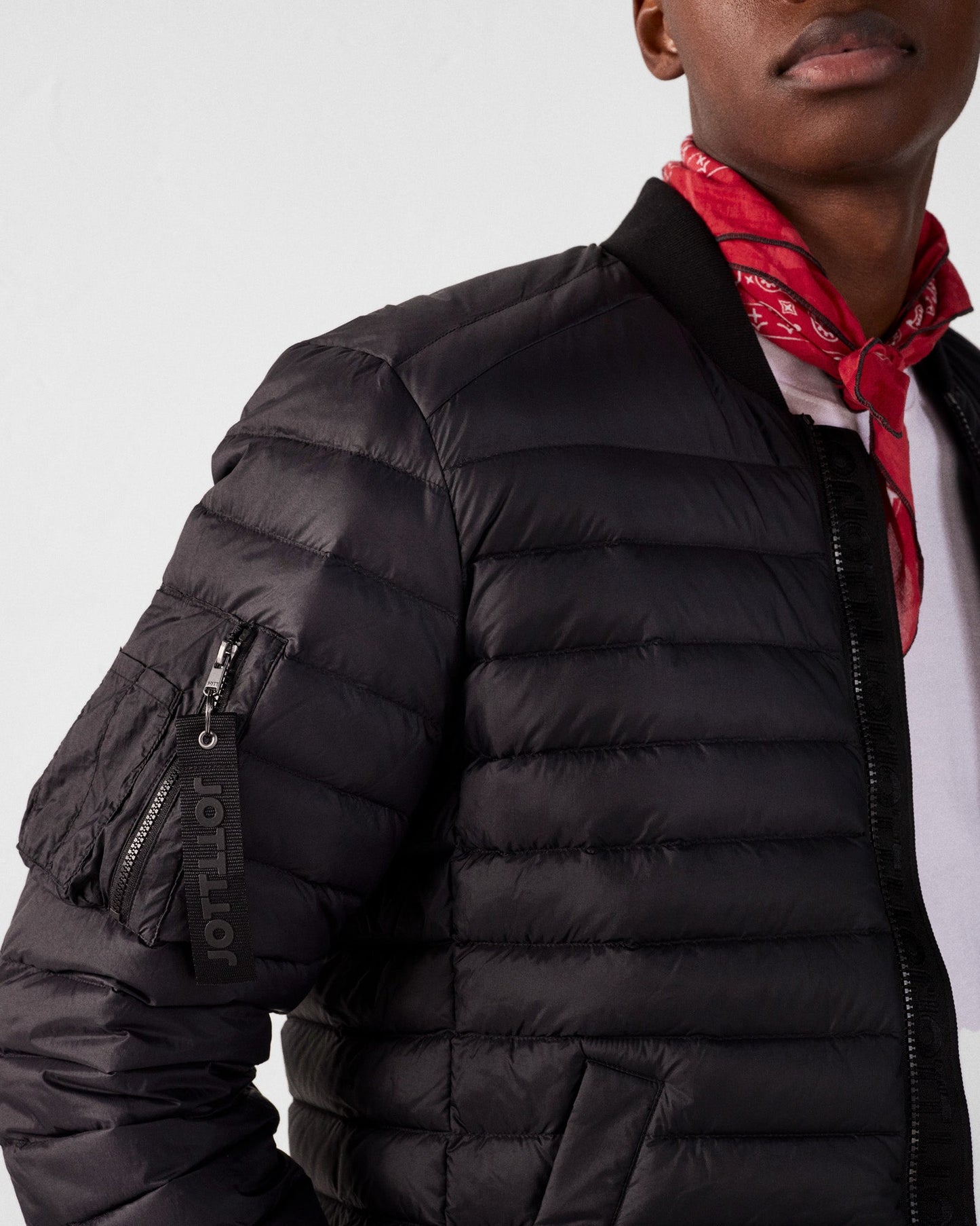 Doudoune légère bomber Noir Ryan