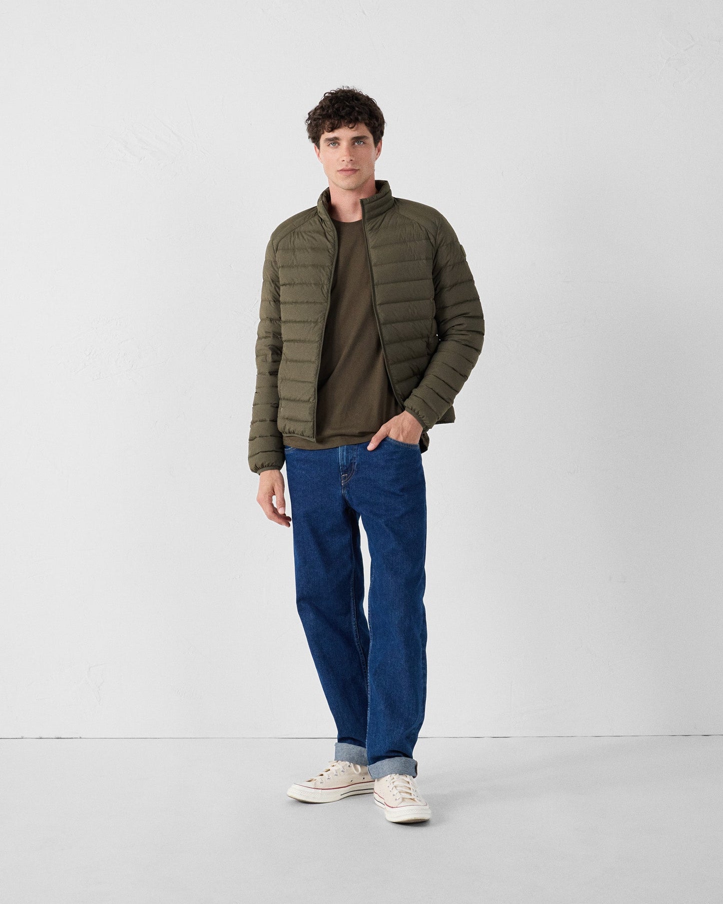 Doudoune légère stretch Army Aragon