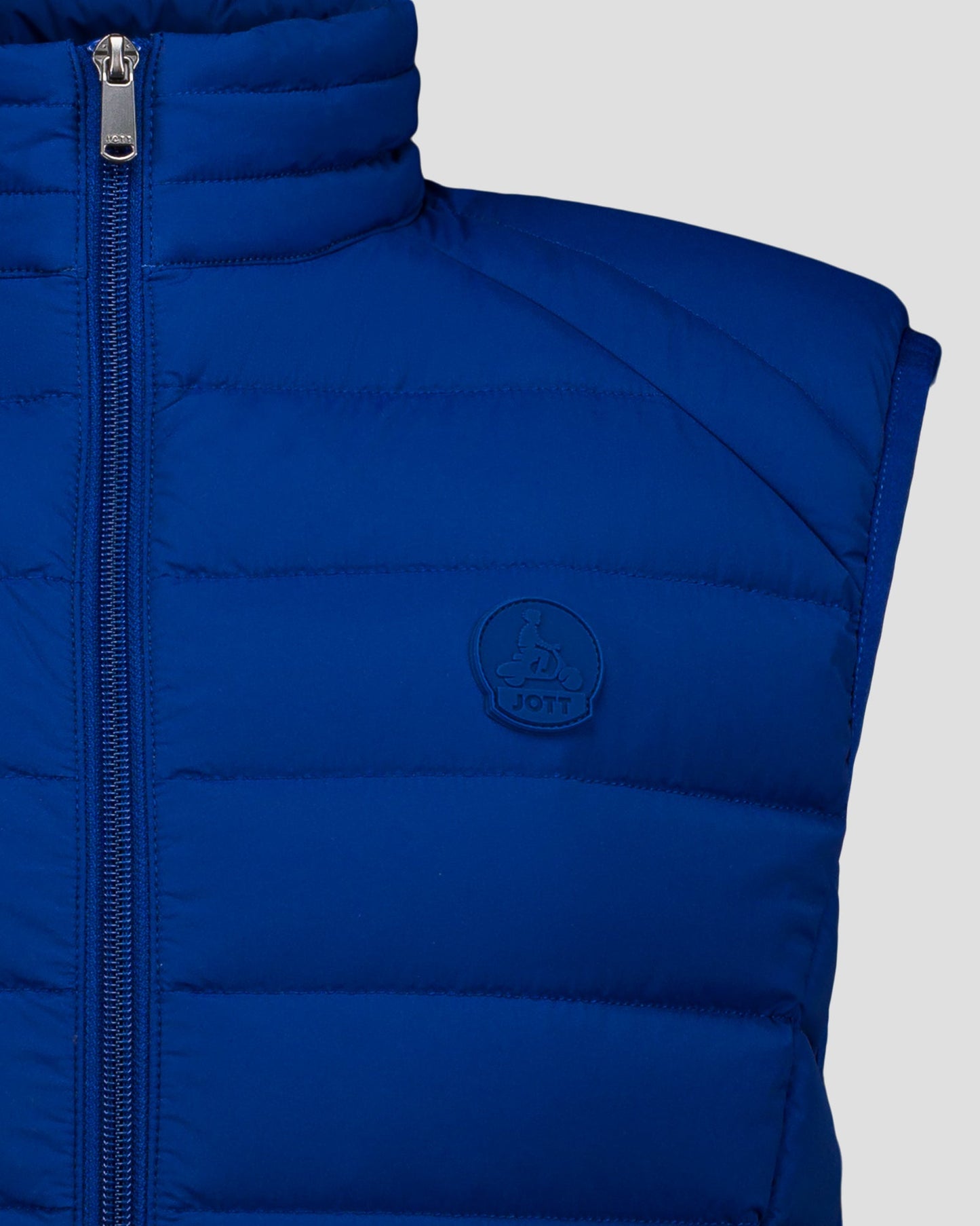 Doudoune sans manches stretch Bleu cobalt Arafo