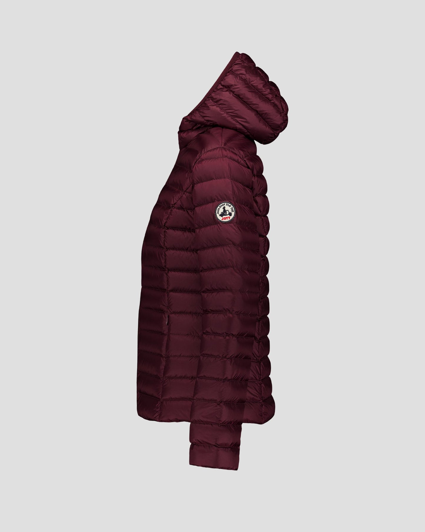 Doudoune légère à capuche Cerise noire Cloe