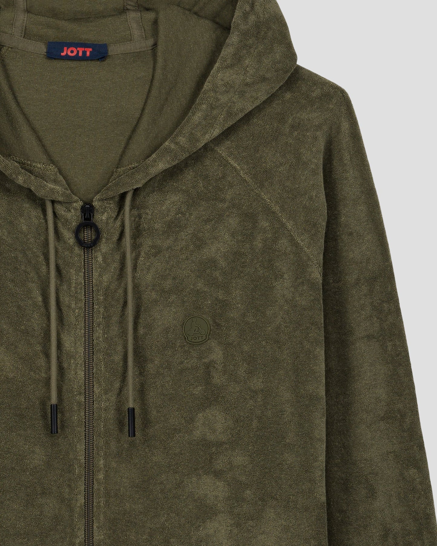 Veste zippée éponge à capuche Army Mojave