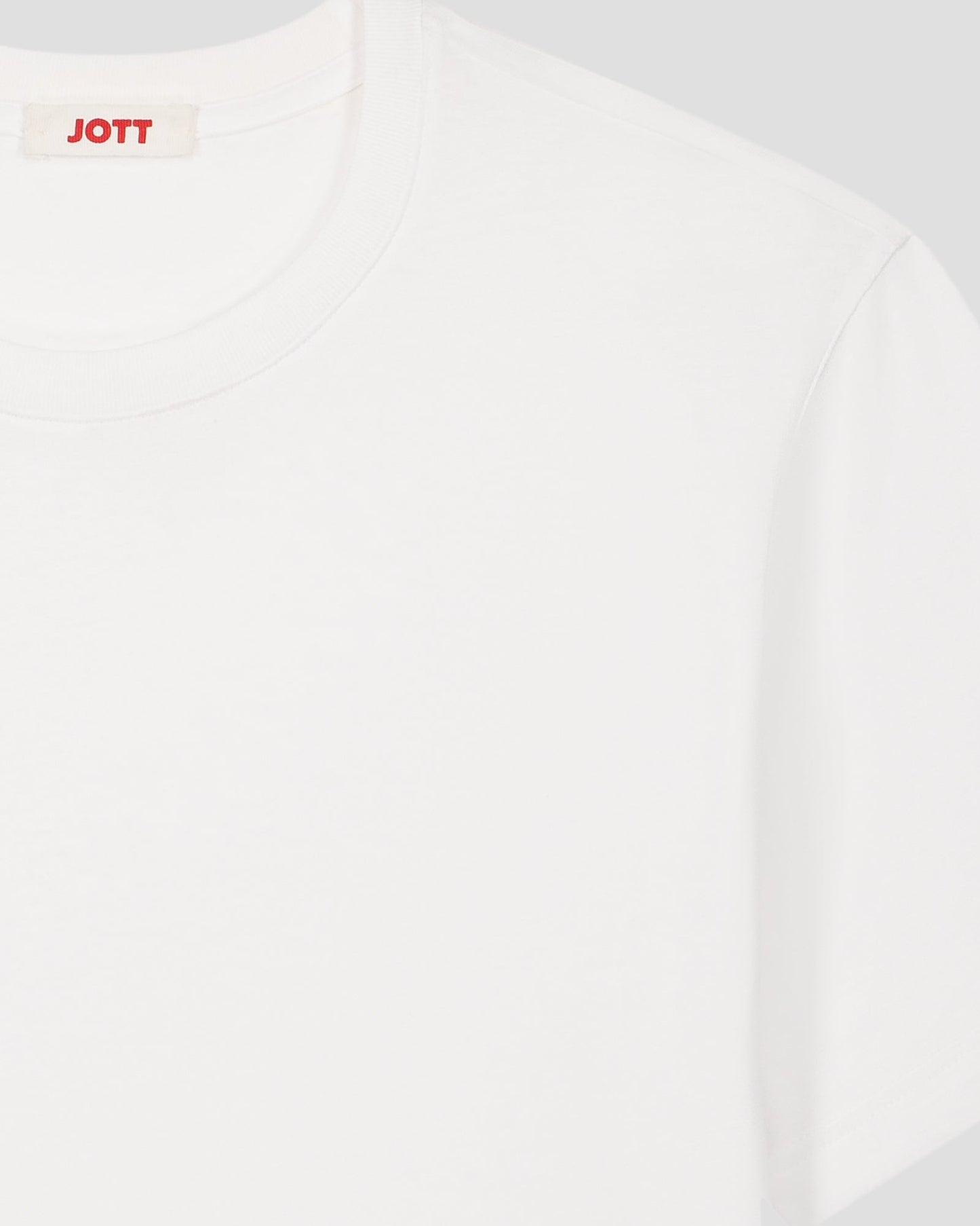 T-Shirt à col rond Blanc Petro