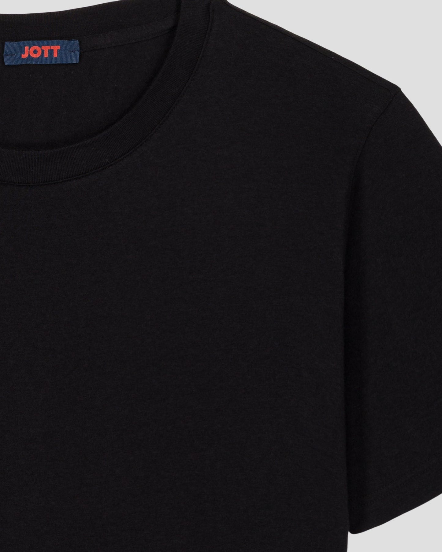 T-Shirt à col rond Noir Petro