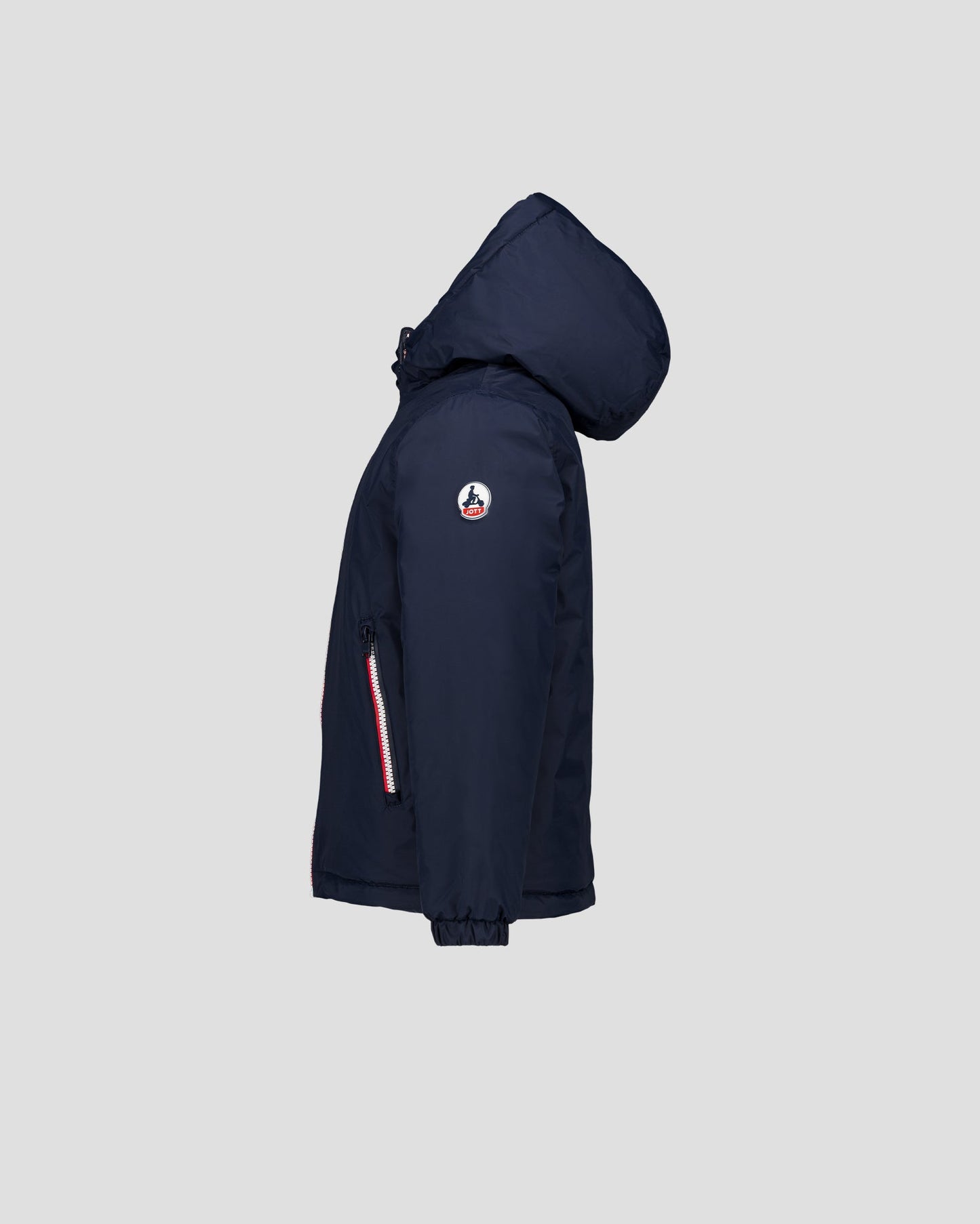 Doudoune enfant réversible Marine/rose pétale Sauda