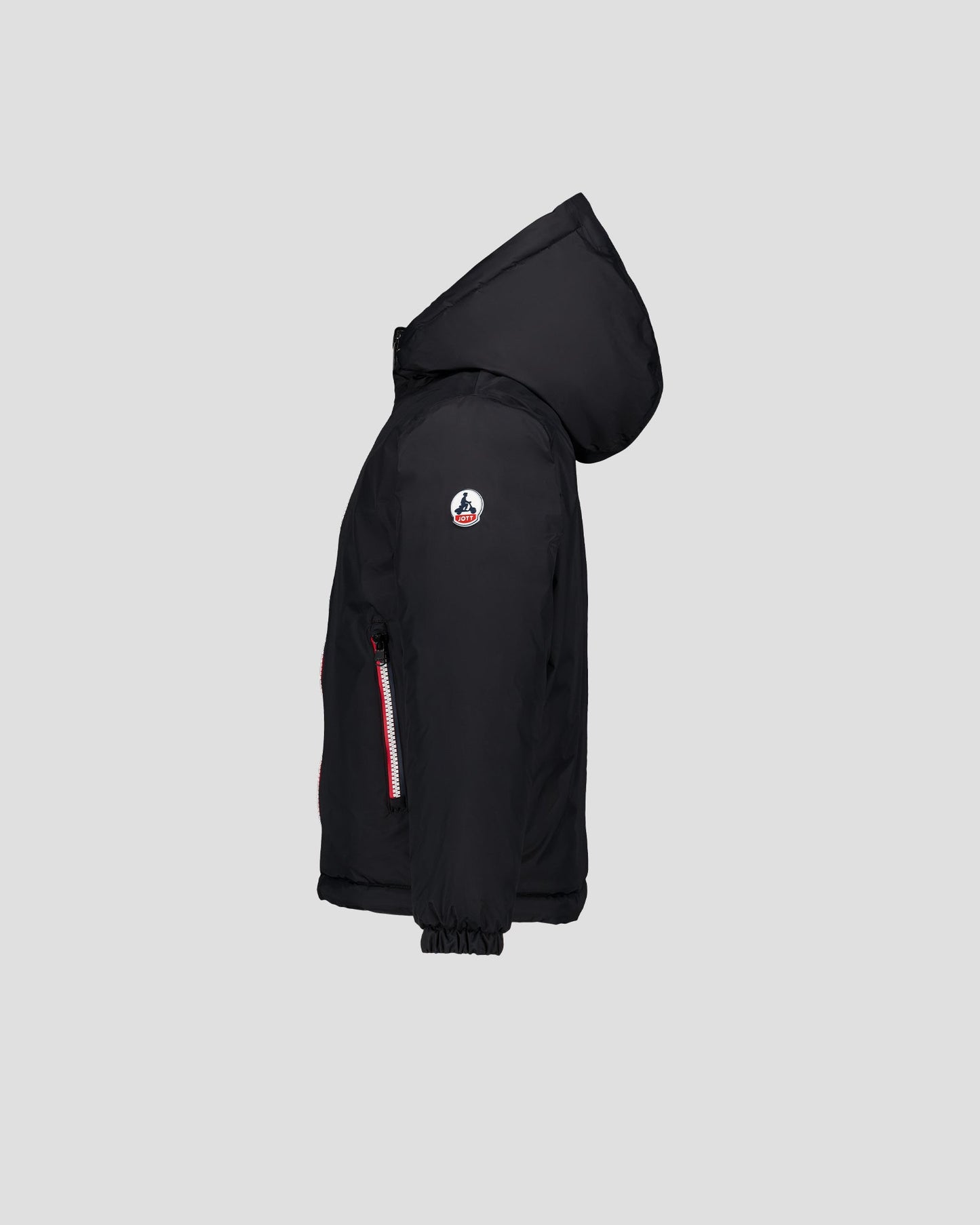 Doudoune enfant réversible Noir/bleu cobalt Sauda