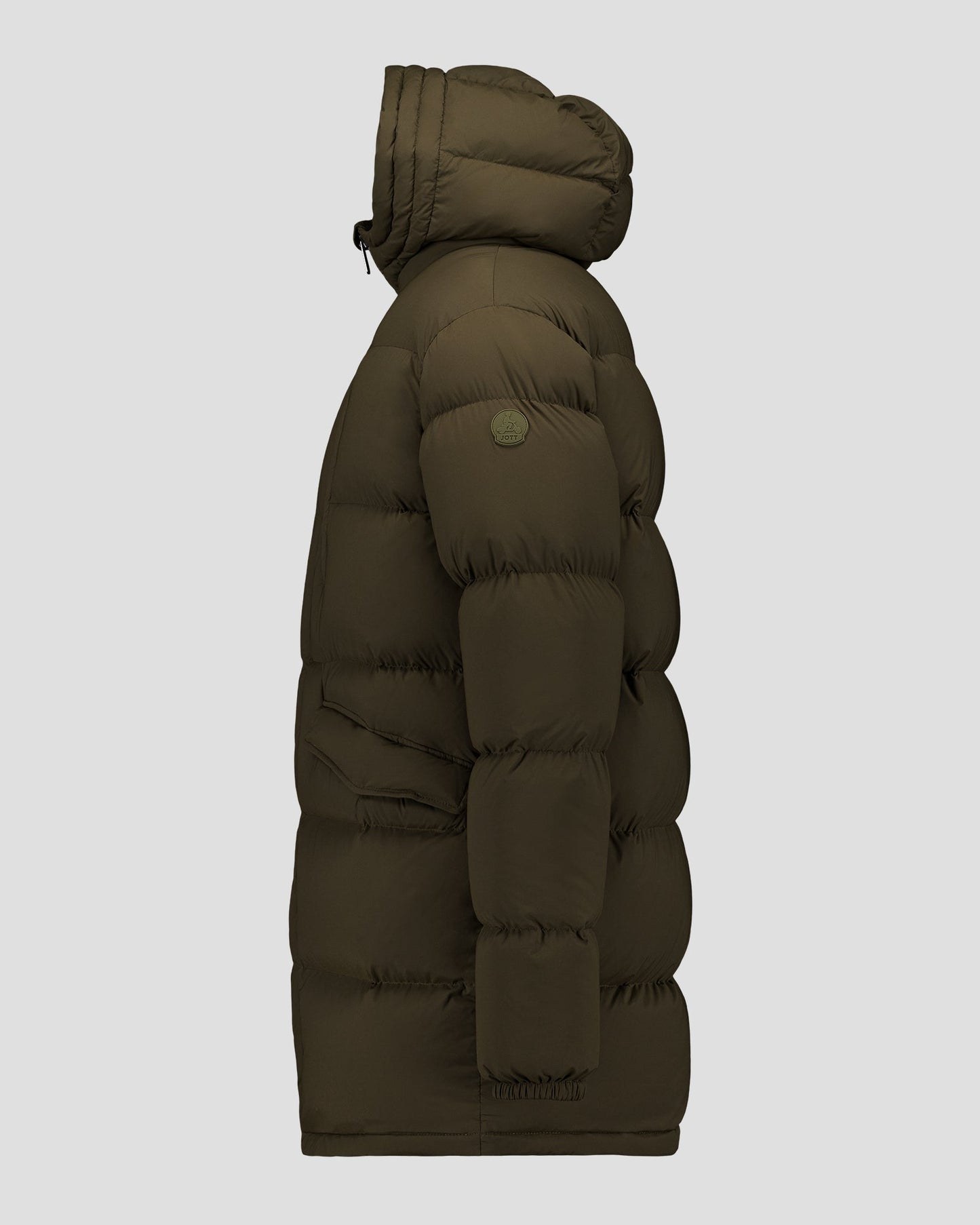 Doudoune Grand Froid stretch mi-longue Army Scott