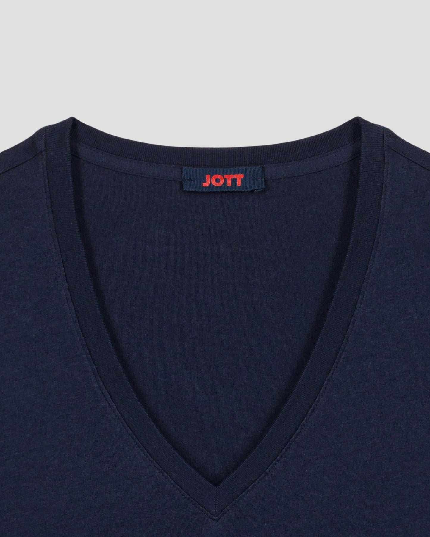 T-Shirt col V Marine Sofy