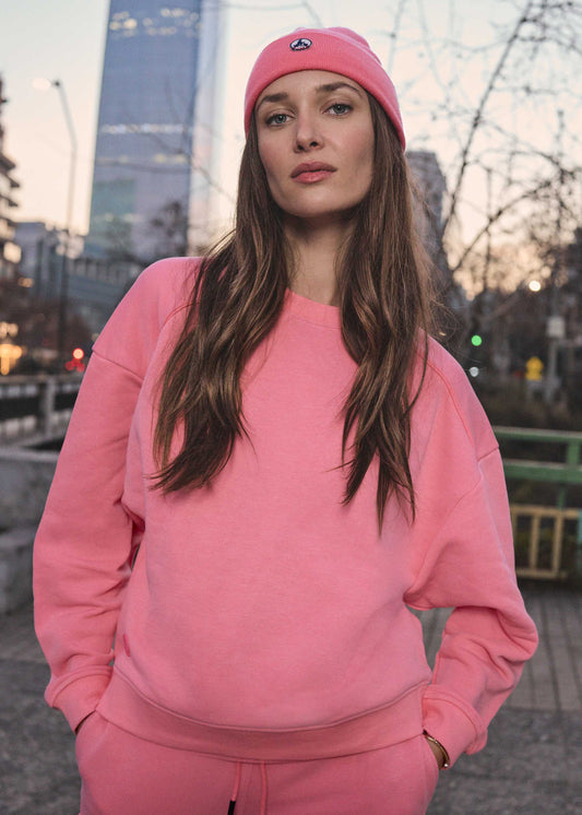 Sweatshirt Vibrant pink Marlene