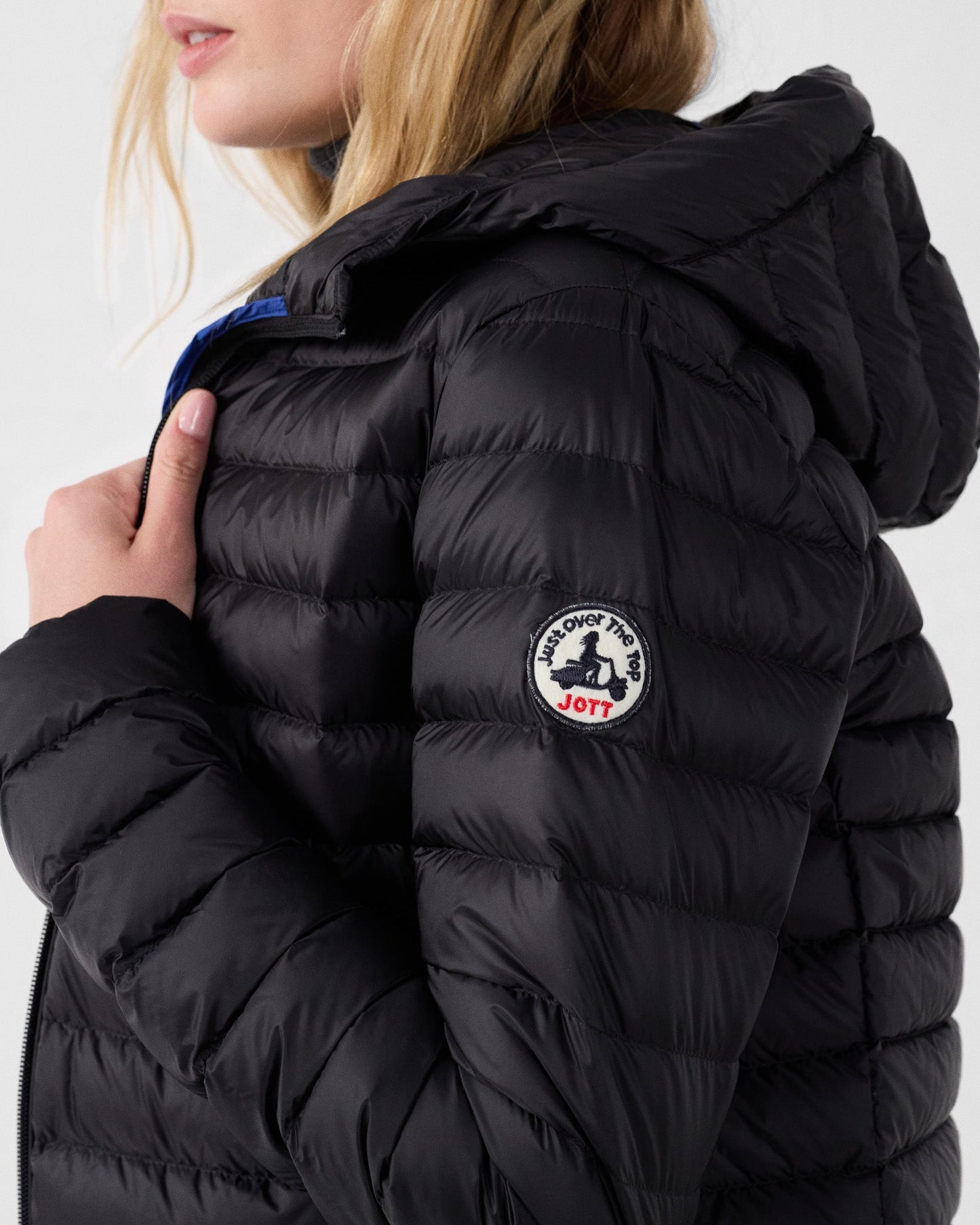 Doudoune mi-longue Noir Claudie