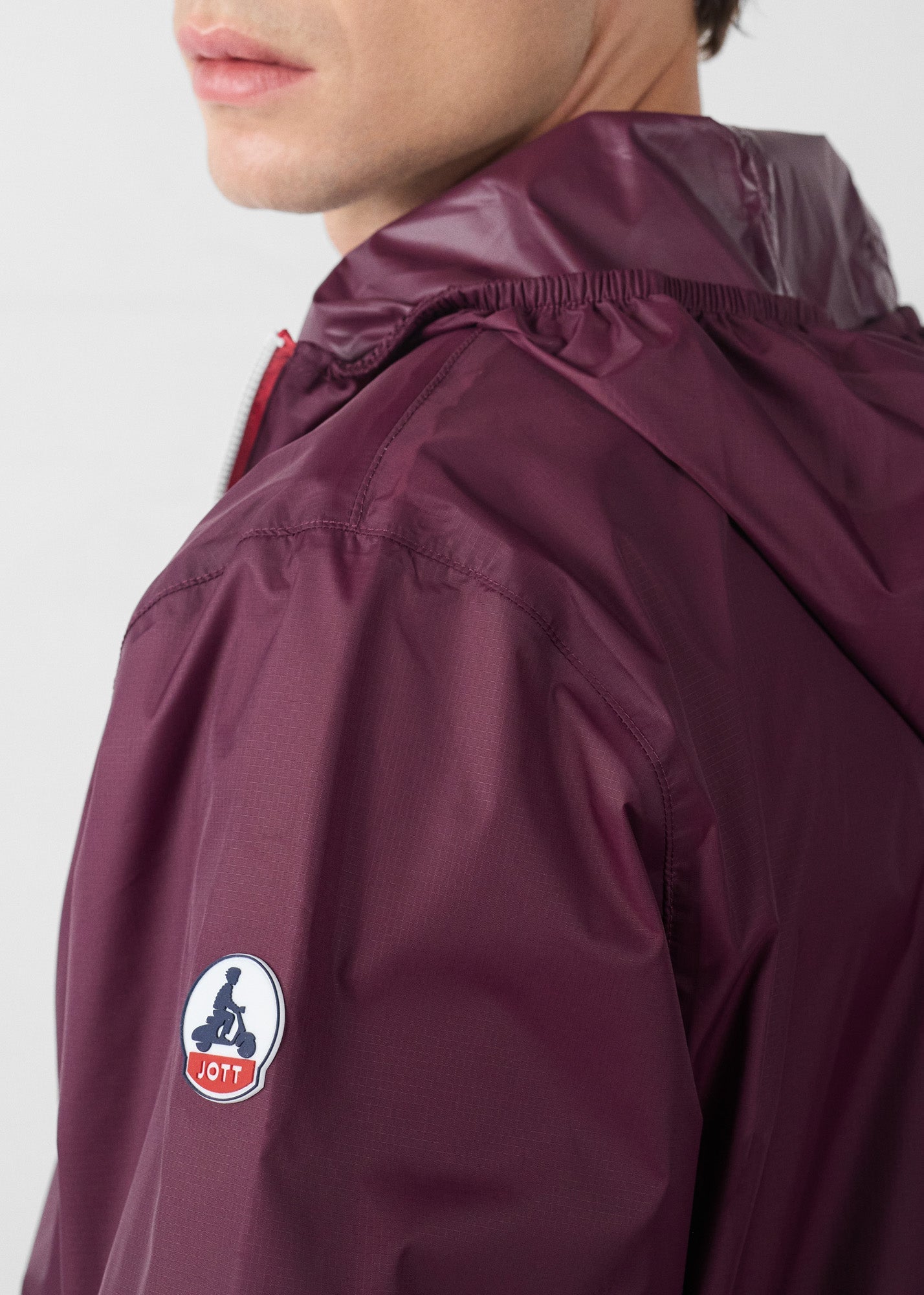 Imperméable long Cerise noire Skye