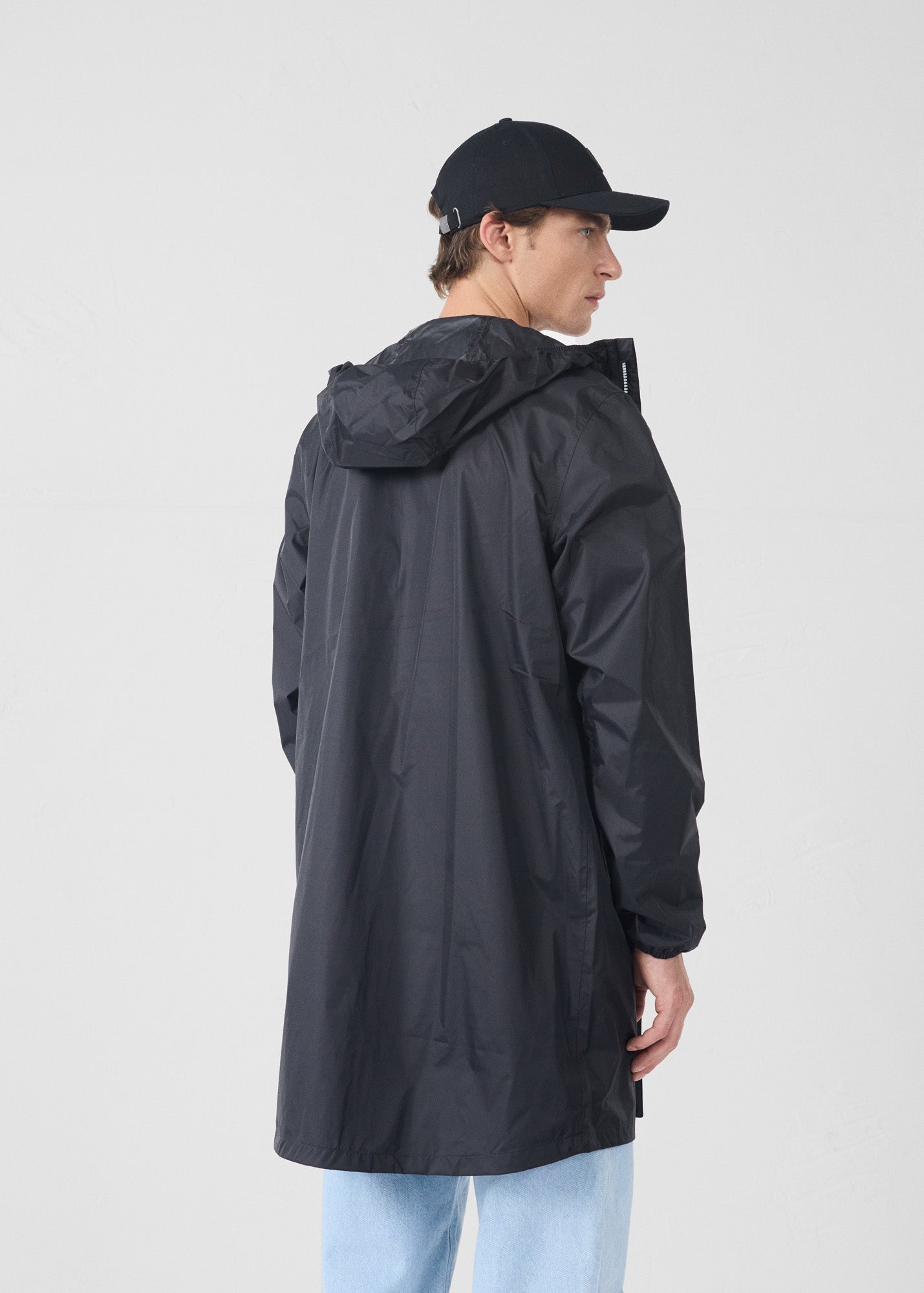 Imperméable long Noir Skye