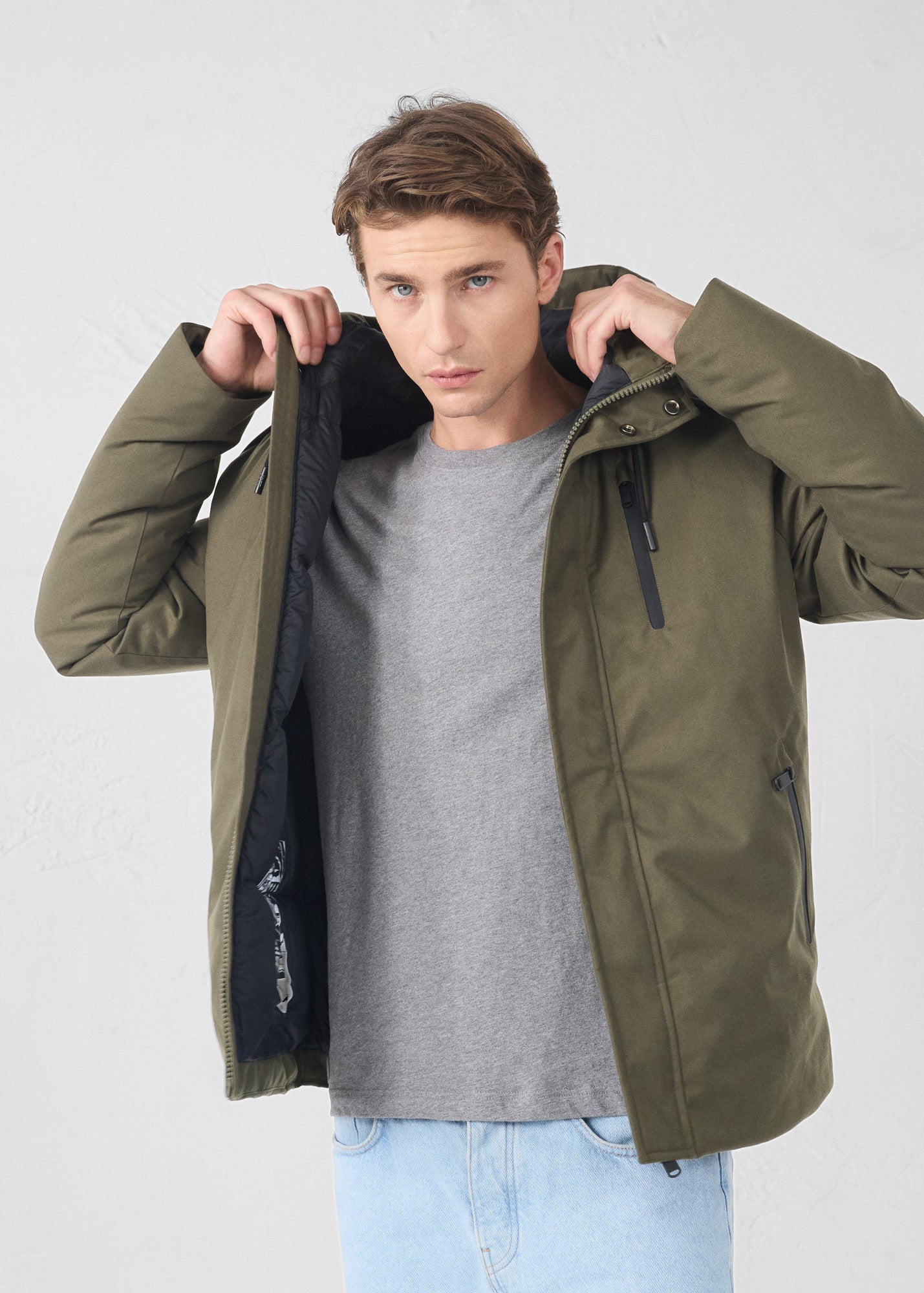 Parka en laine Grand froid Army Ontario