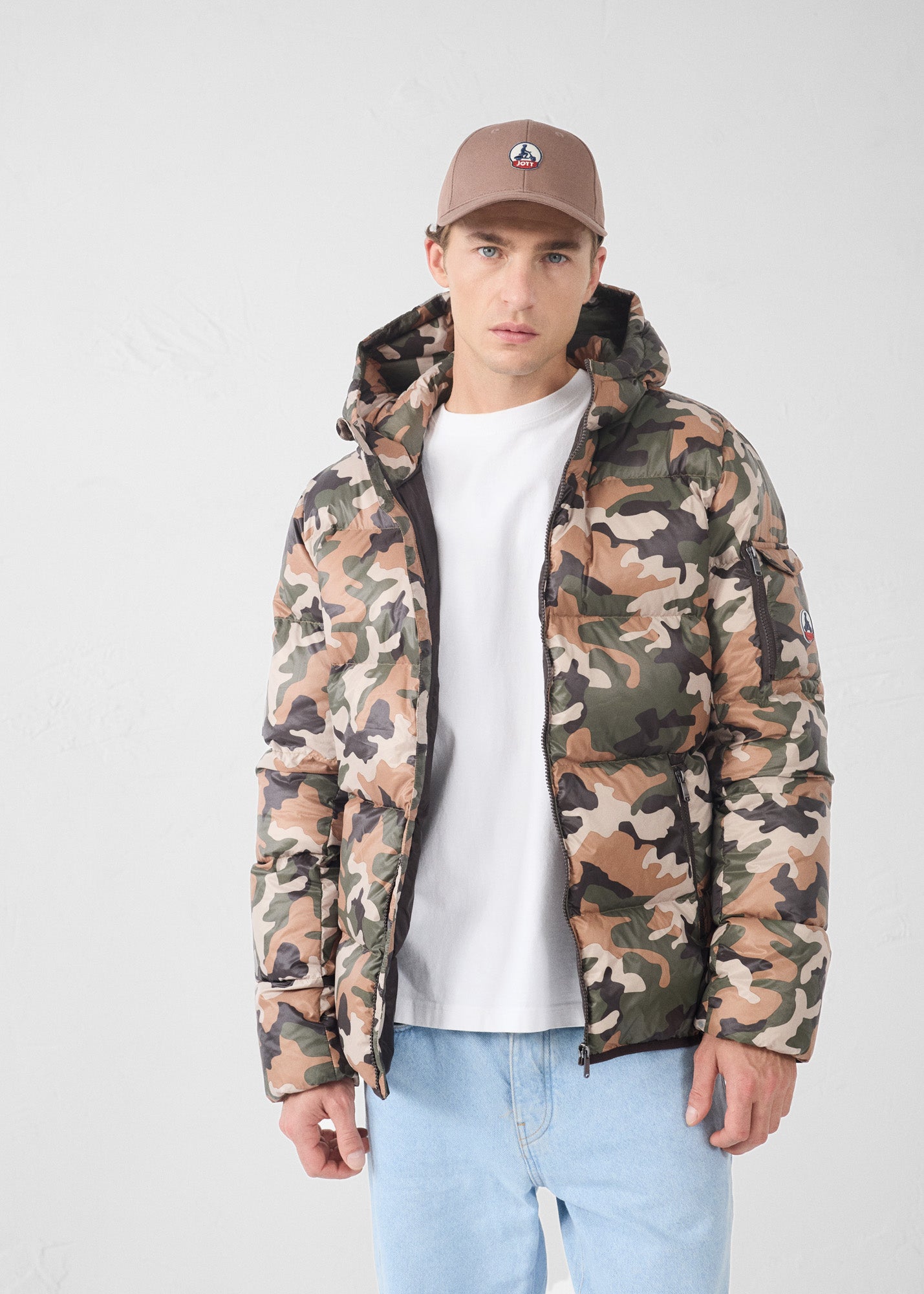 Doudoune Grand Froid  Camo sucre roux Java print