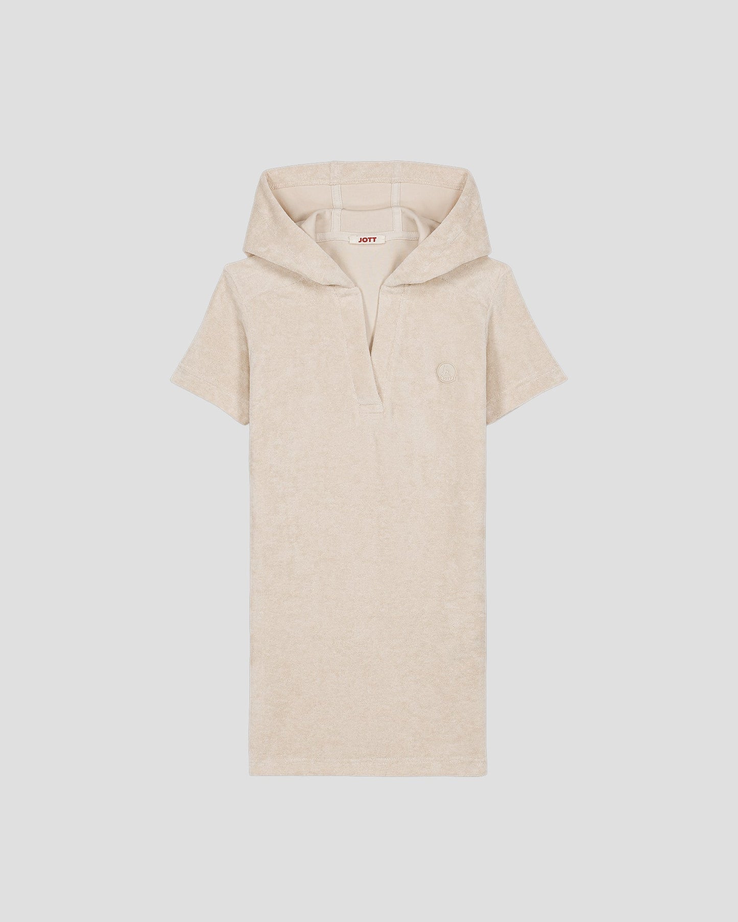 Robe éponge à capuche Sable enfant Flamingo