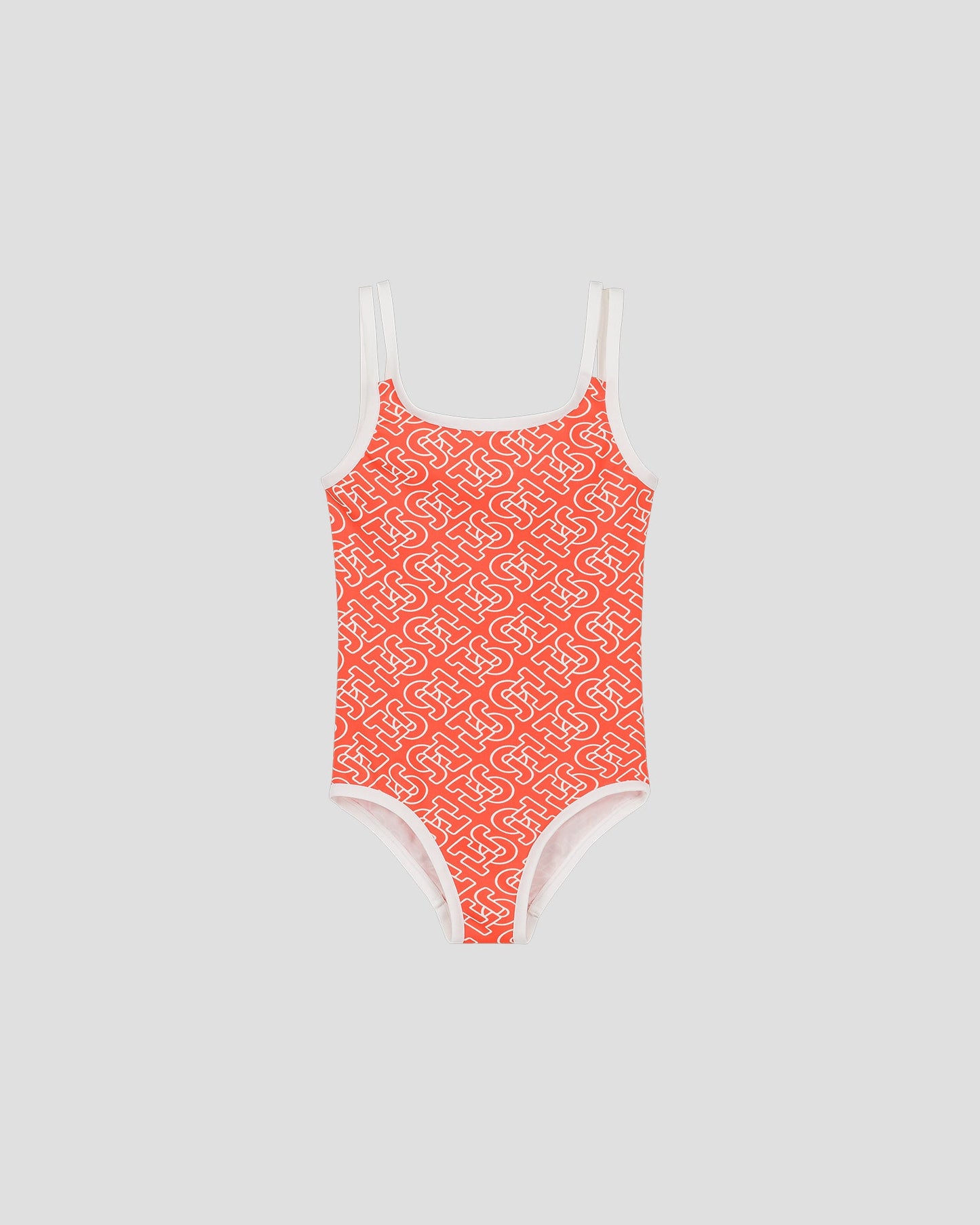 Maillot de bain Mono rouge feu Milla monogram