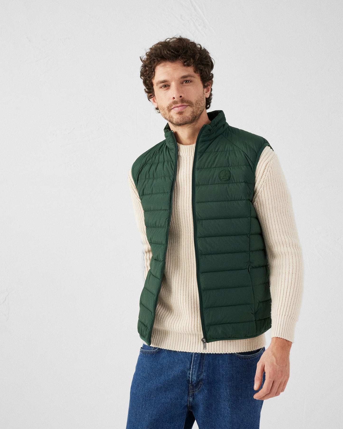 Doudoune sans manches stretch Forêt Arafo