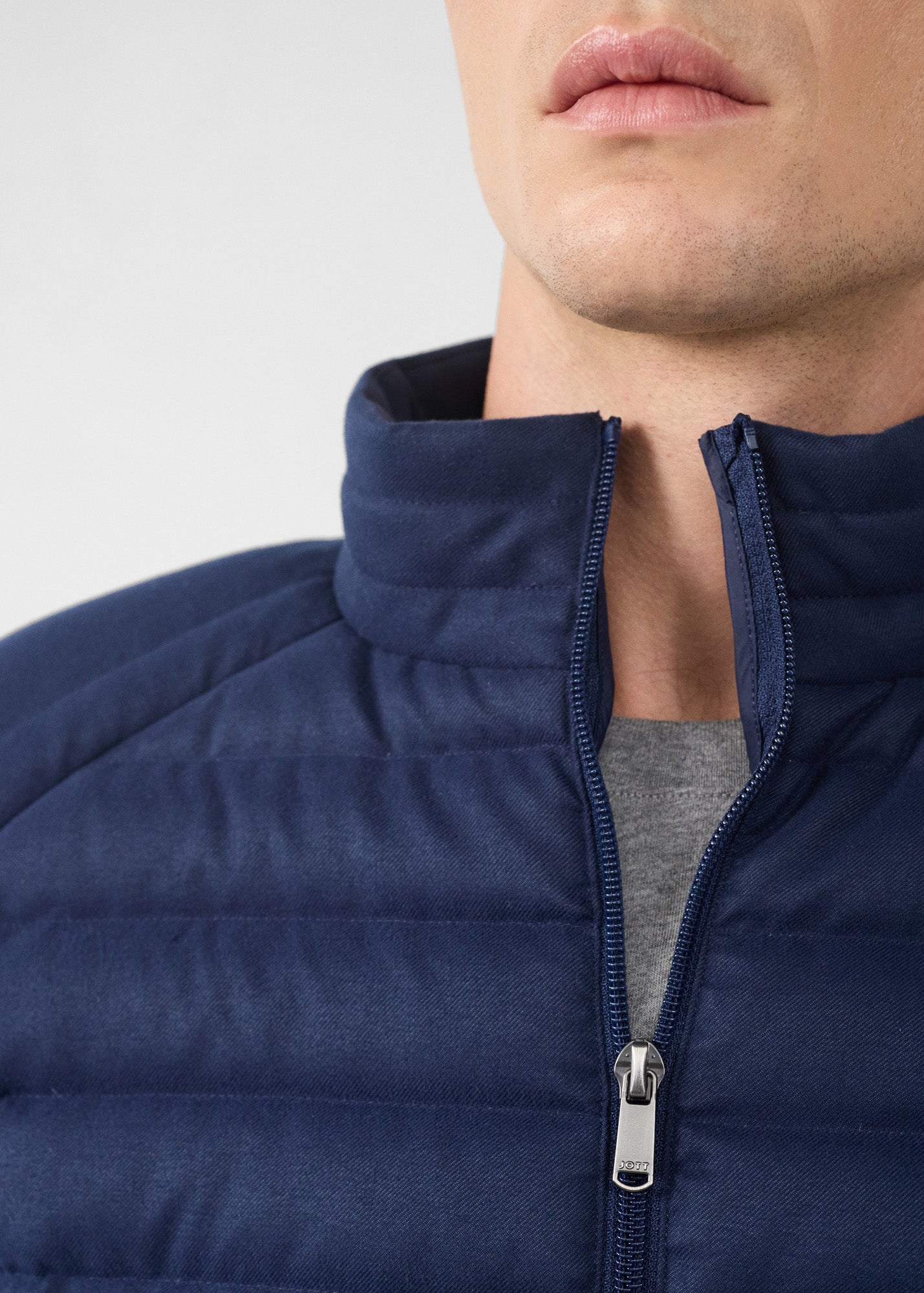 Doudoune en laine Marine Matai