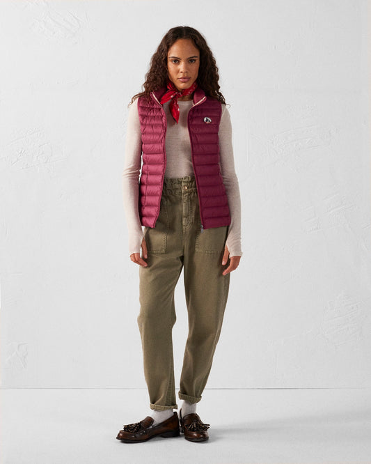 Doudoune légère sans manches Prune Seda