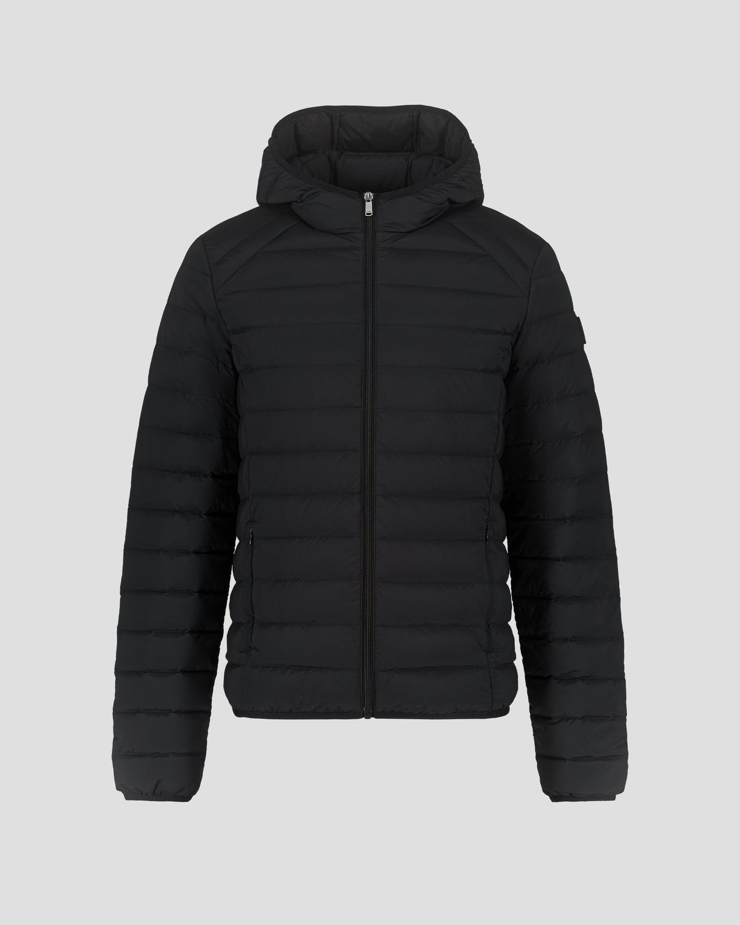 Doudoune légère stretch à capuche Noir Frantz