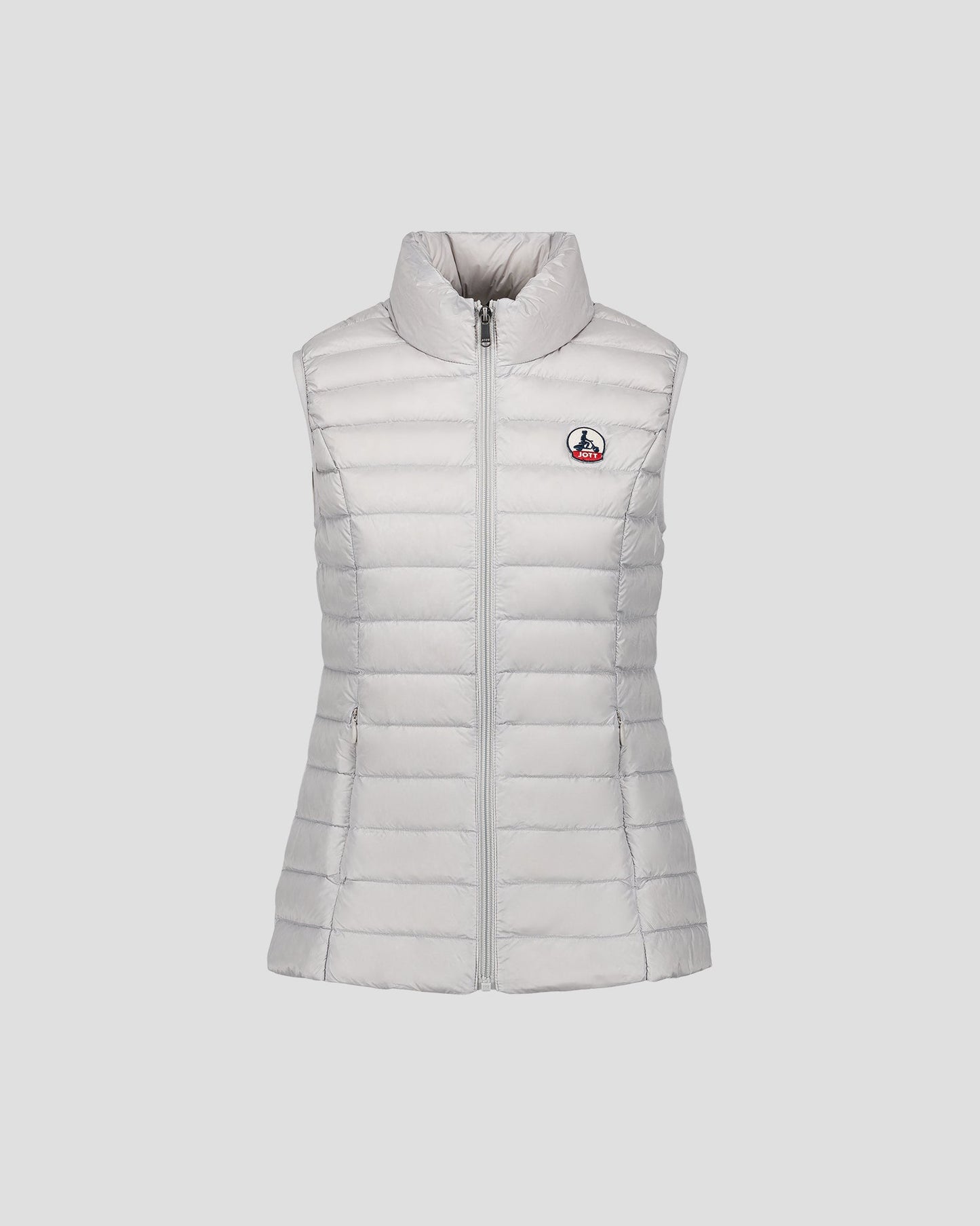 Doudoune légère sans manches Gris glace Seda