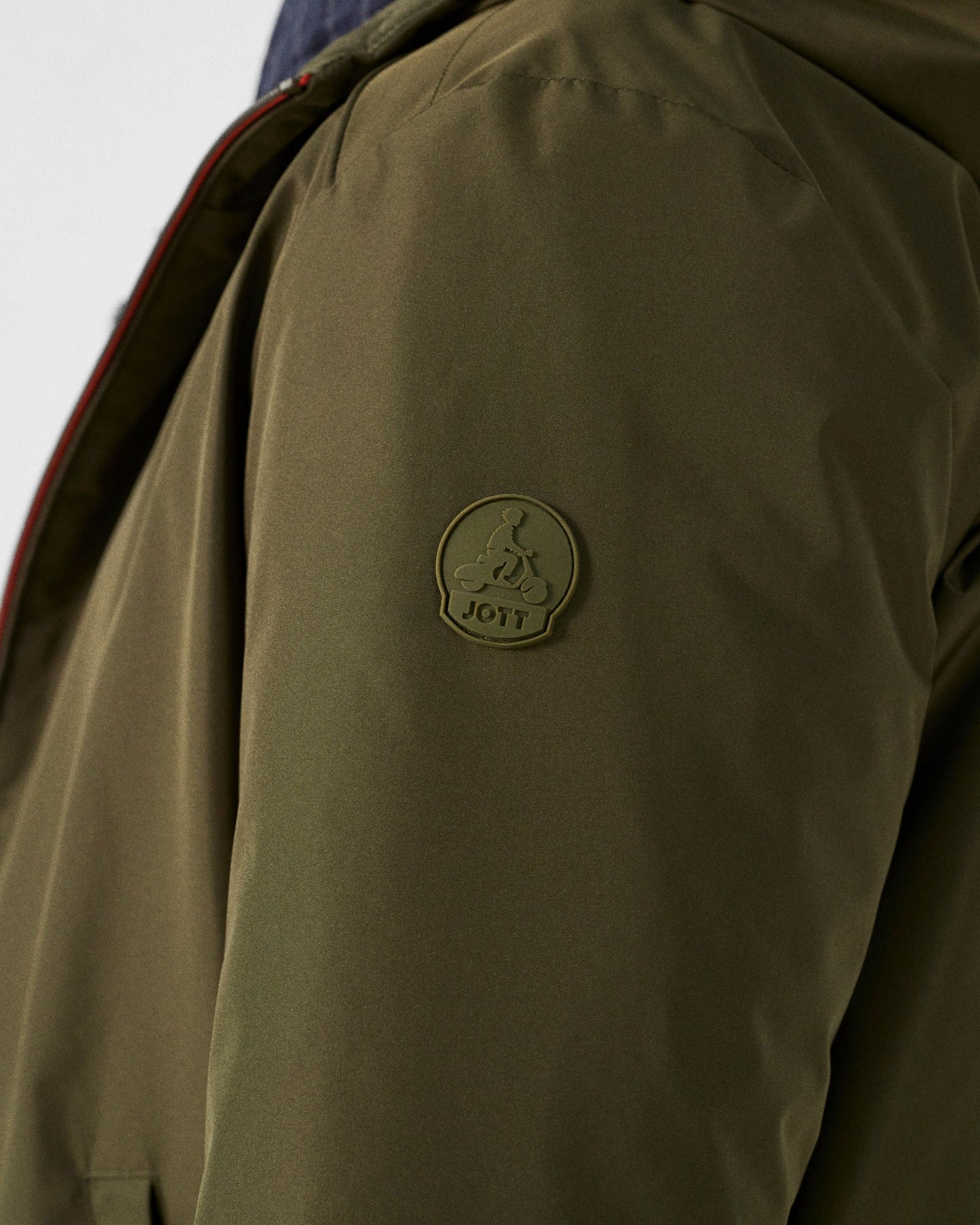 Veste longue ultralégère à capuche Army Boris