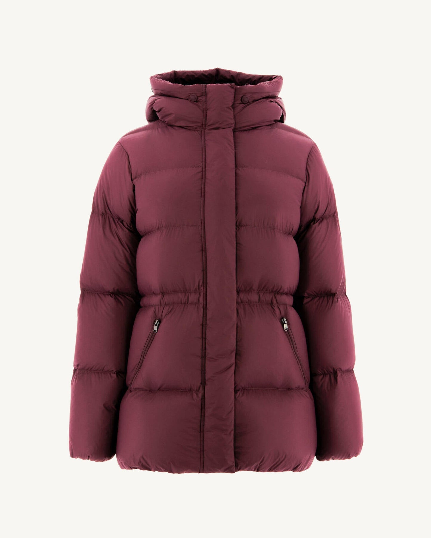 Doudoune à capuche Grand Froid Aubergine Luxe 2.0