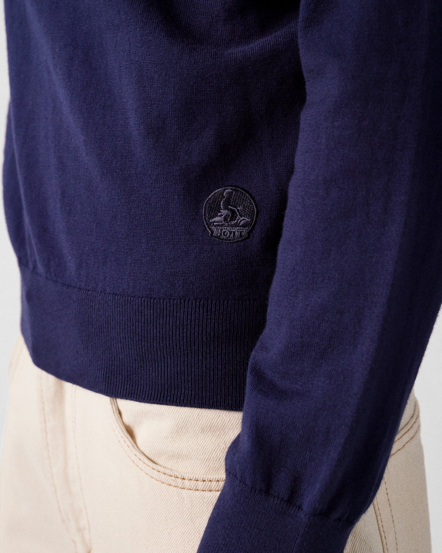 Pull en maille col rond Marine Hadrien