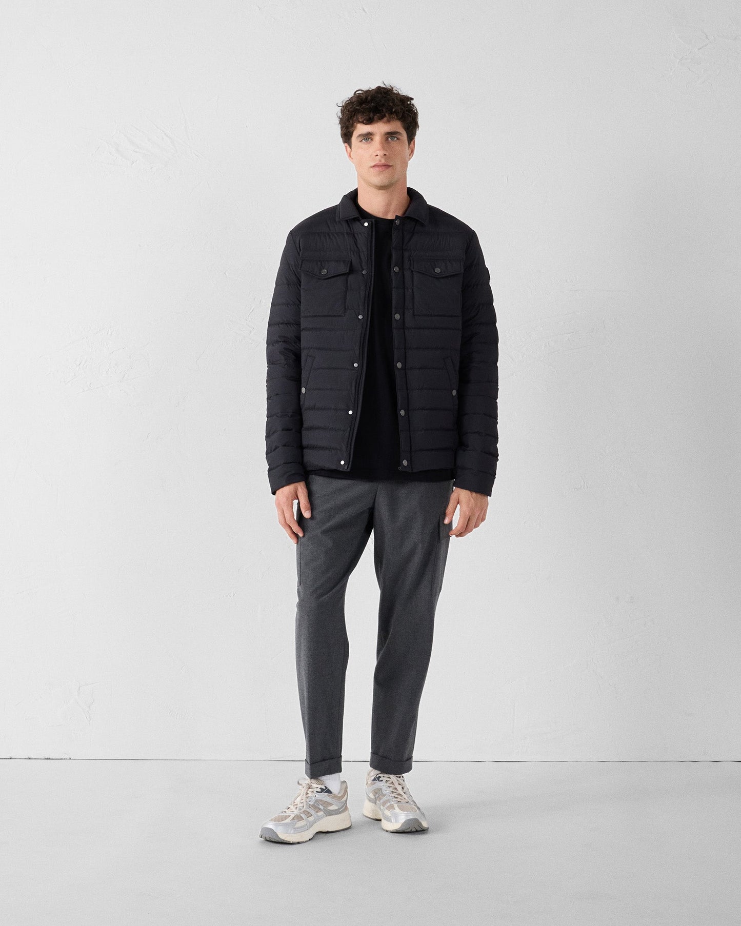 Surchemise Noir Cliff