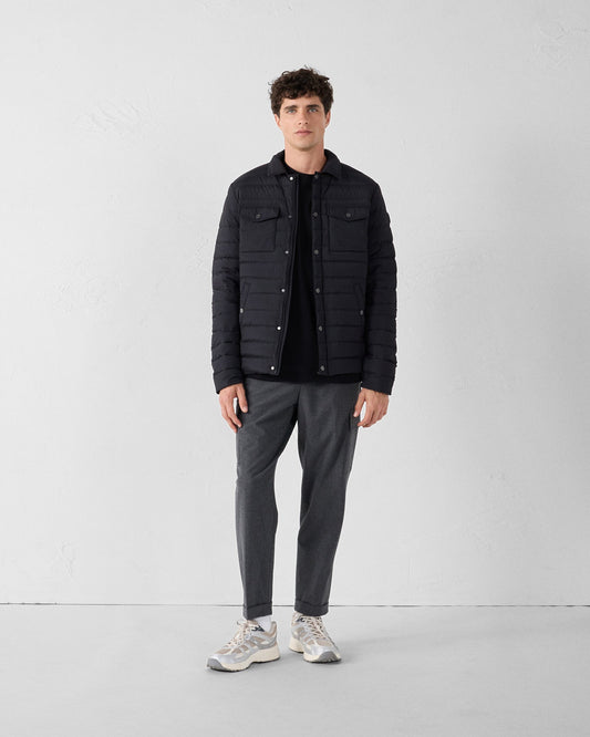 Surchemise Noir Cliff