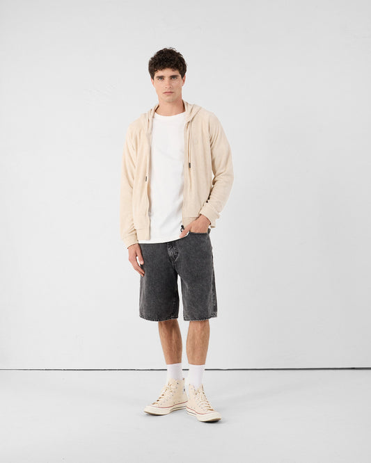 Veste zippée éponge à capuche Sable Mojave