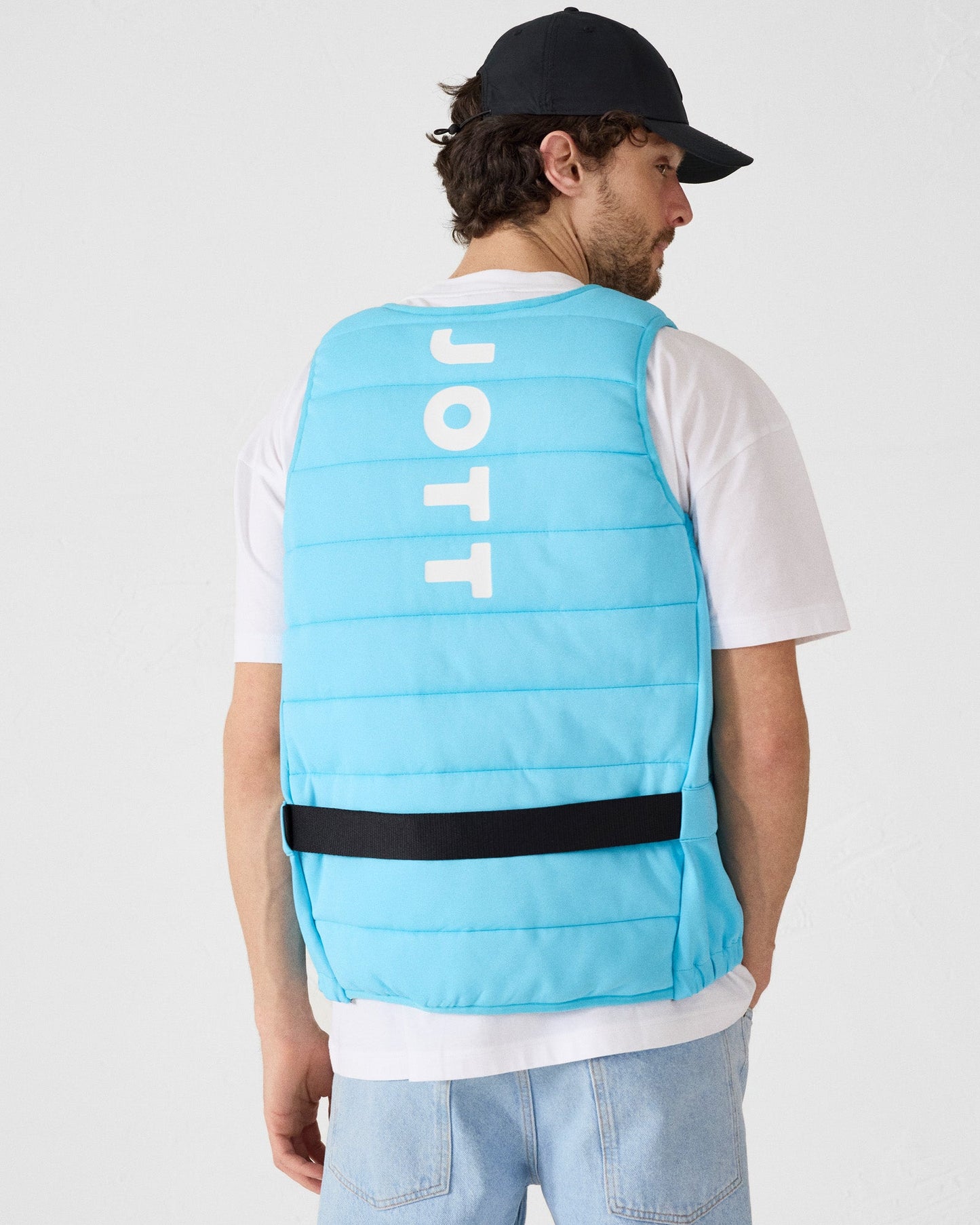 Veste de bain Bleu horizon Mitch logo