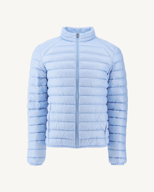 Doudoune légère Bleu clair Mat