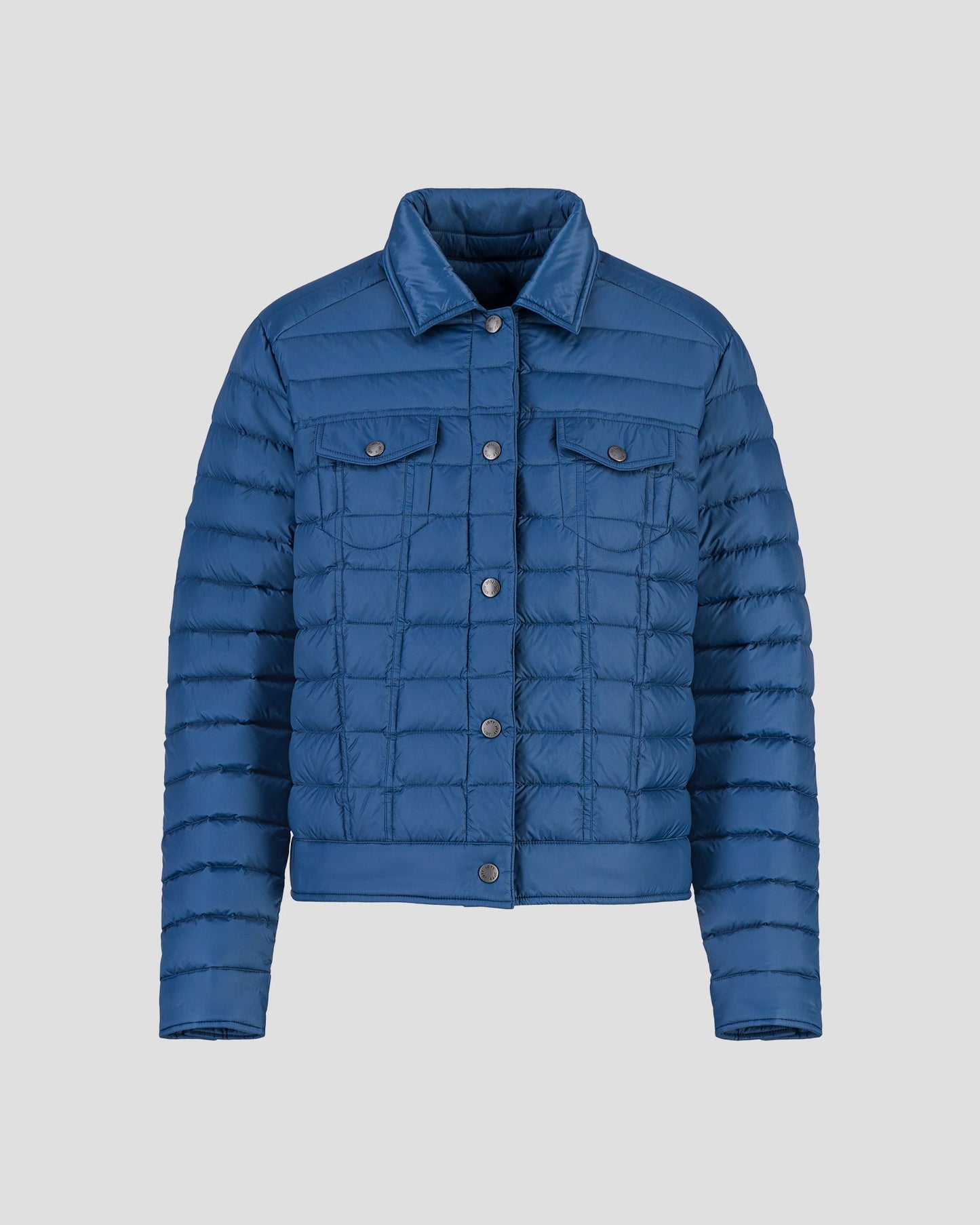 Doudoune courte esprit denim Bleu jeans Elise